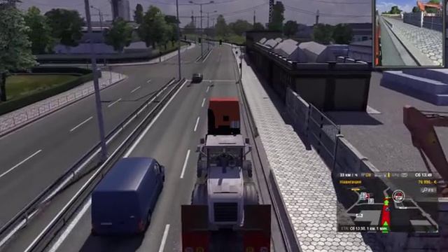 44.ETS2.Восточный Экспресс.Танк весом 35 тонн-не фунт изюма. смотреть онлайн
