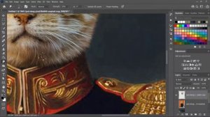 How To Make a Fun Oil Painting Cat Portrait in Photoshop