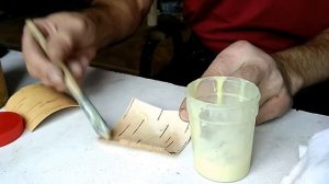 Работа с берестой. Клеим Моментом.