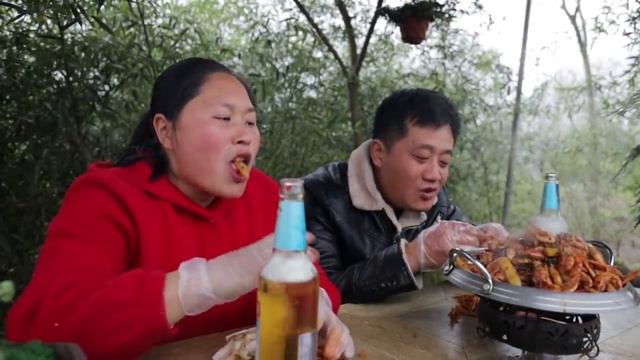 5斤北极甜虾，做“干锅香辣虾”，大口喝酒大口吃肉，小日子赛神仙！【陈说美食】