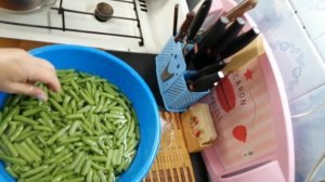 Как я замораживаю спаржевую, стручковую, зеленую фасоль на зиму