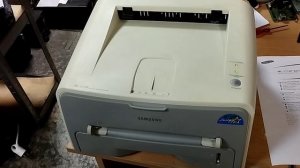 Samsung ml1710 test print