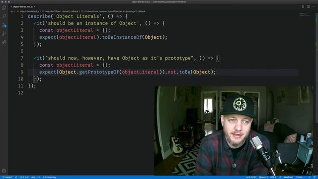 What is Prototypal Inheritance? → Test Driven, Object Oriented JavaScript: Episode 1 смотреть онлайн