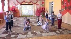 Парный танец "Солнечная полечка" в детском саду (6 гр. 4-5 лет)