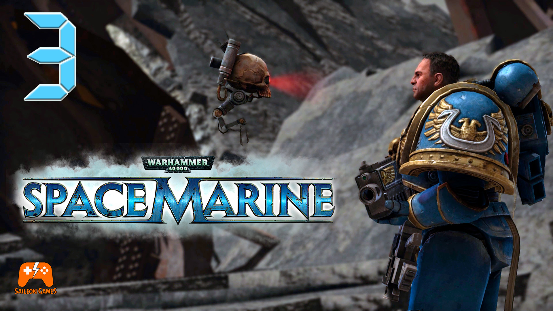 Warhammer 40 000 Space Marine #3 ► Таран орков