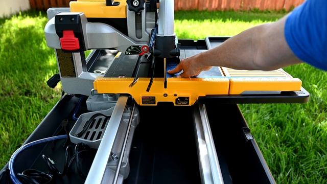 DeWalt D24000 Wet Tile Saw Setup/Assembly Instructions User Guide смотреть онлайн