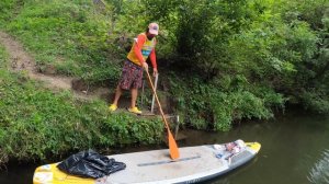 Как выйти на SUP доске на воду и не намочить ноги (Часть 1)