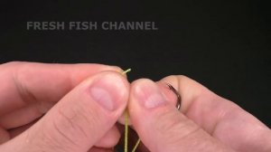 Как привязать крючок не сделав узла (No-Knot) | Узлы для рыбалки | Рыбалка 2021