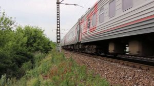 ЭП1М-668 с поездом №033С Владикавказ - Москва Казанская