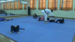 Judo Israel, class for children in school of complex development ROKA JUDO Haifa