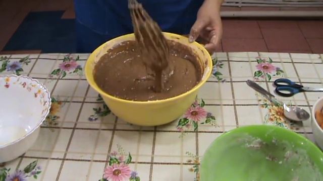 Шоколадный пирог с абрикосами смотреть онлайн