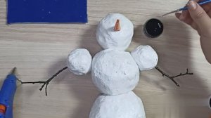 Снеговик своими руками! Christmas diy!