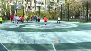 Веселые старты прошли во дворах Анапы в День народного единства