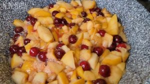 Вкуснейшее ВАРЕНЬЕ из яблок и вишни! Из замороженных яблок! Заготовки на зиму ✧ Apple and cherry ja