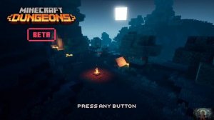 Minecraft Dungeons Beta - Start Menu Music