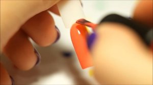 ГРАДИЕНТ  гель лаком /  вертикальный омбре гель лаком