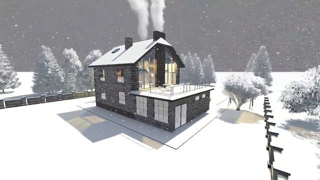 Проект дома в классическом стиле 271 смотреть онлайн