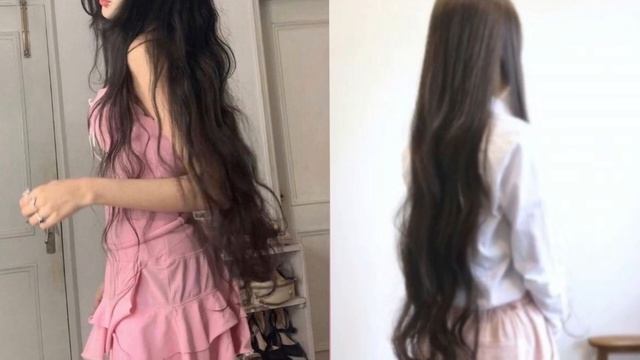 2х||Вау, у тебя такие длинные и блестящие волосы! Саблиминал на длинные волосы?♀️ смотреть онлайн