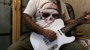 Fender Jimmy Page Mirror Telecaster . Led Zeppelin Stairway to Heaven solo . Tone Test .