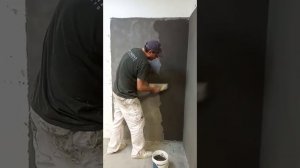 Секреты нанесения микроцемента Topciment на стену