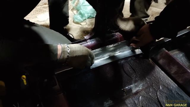 ВАЗ 2105 Переварка порогов