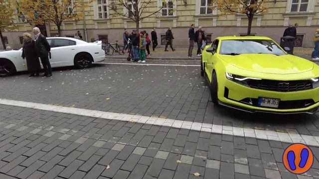 #Вильнюс Парад эксклюзивных автомобилей