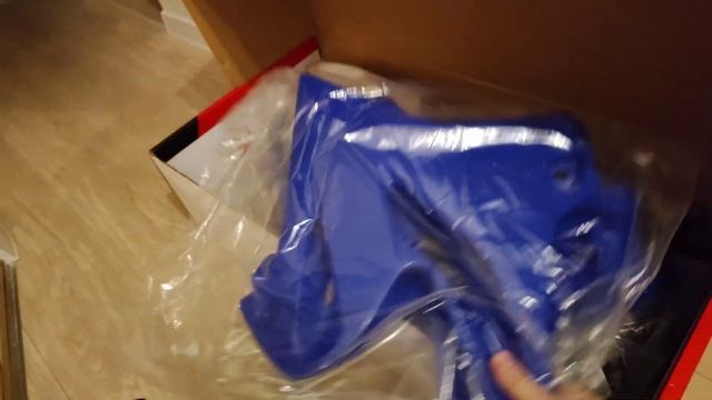 Новый пластик на YAMAHA YZ 125 2003 смотреть онлайн