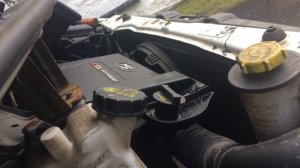 Ford Transit 2.2 TDCI duratorq turbo diesel engine start up + rev sound