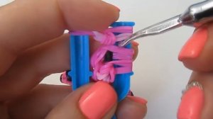 ПОРОСЕНОК из резинок на рогатке. Пятачок из резинок | Pig Rainbow Lomm Charm