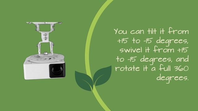 VIVO Universal Adjustable Ceiling Projector Mount: Perfect Projector Placement Review смотреть онлайн