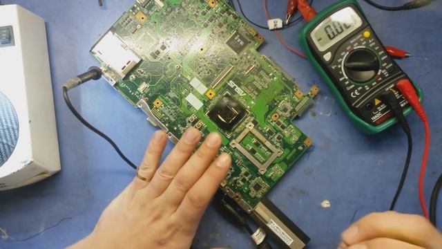 Ремонт ноутбука ASUS или нет питания CPU (Repair your ASUS laptop or not the CPU power) смотреть онлайн