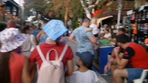 пешеходная улица Ленина село Дивноморское (часть 2)