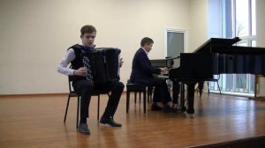 Романов Дмитрий (фортепиано) и Бобылкин Святослав (баян)