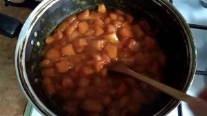 Тыквенное варенье с яблоками и лимоном