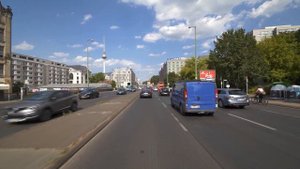 Berlin, Germany: Mitte - Leipziger Straße, Gertraudenstraße, Grunerstraße - Rush Hour - 4K Ultra HD