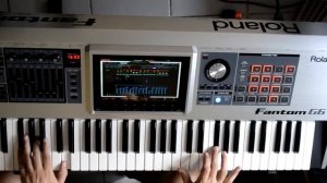 Roland Fantom G6 | Take On Me | A-HA (Synth Pop Remix Instrumental)