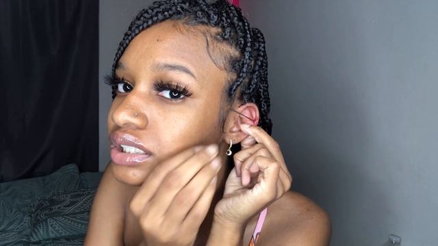 Piercing my own Industrial at home?... (almost fainted)