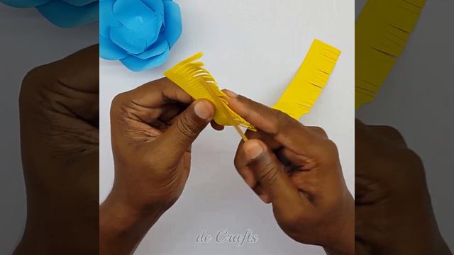 Paper Flower Camellia Making with Template  DIY Paper Flowers for Wall Decorations