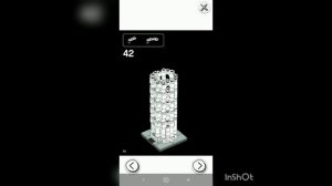 Пизанская башня из лего