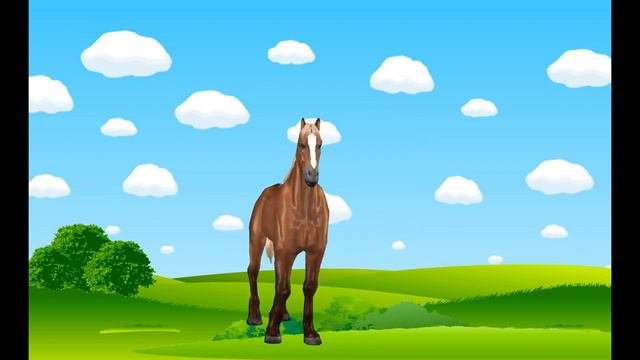 Изучаем звуки животных и их голоса для самых маленьких. Развивающие мультики для детей