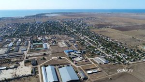 Село Уютное Сакский район с высоты птичьего полета