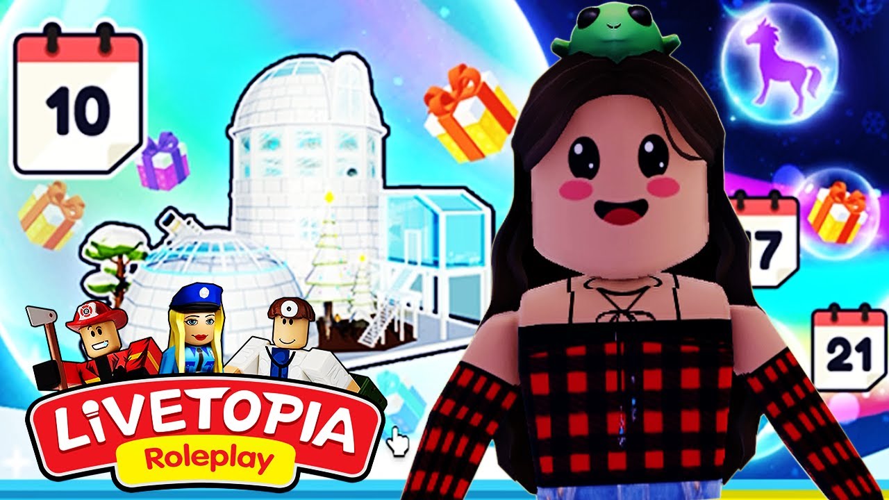 LIFE TOPIA ROBLOX ОБЗОР НОВОГОДНОГО ОБНОВЛЕНИЯ ? РОБЛОКСЕ ЛАЙФ ТОПИЯ Лавинья ?