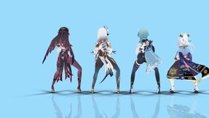 Bla Bla Bla Dance - Cryo supremacy ❄️【MMD Genshin Impact】