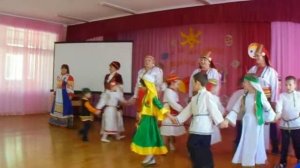 МДОУ Новомалыклинский детский сад "Сказка" Проект "Малыклинский каравай". Большой хоровод