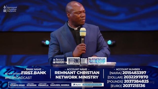 IEC 2023 || DAY 6 || APOSTLE AROME OSAYI || REBROADCAST || 27TH MAY 2023 смотреть онлайн
