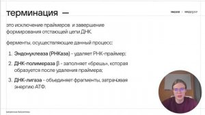 Матричные биосинтезы I Биохимия