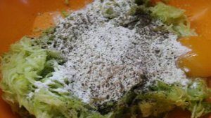 Кабачковые оладьи
