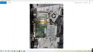 Моноблок hp 27-dp0024ur разборка, замена оперативной памяти.