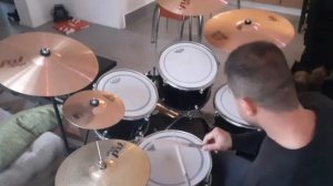 Mapex Tornado with Remo Powerstroke 3 and Pinstripe