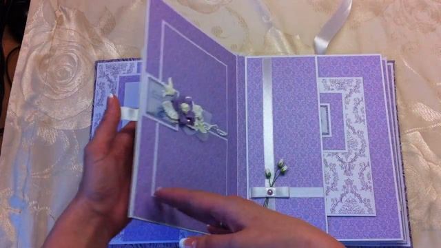 Свадебный фотоальбом фиолетовый смотреть онлайн